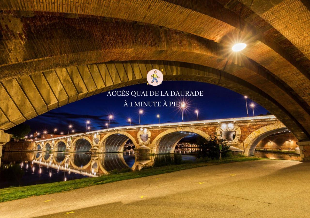 Wonder Appart' 402 - Vue Sur Garonne Toulouse Kültér fotó